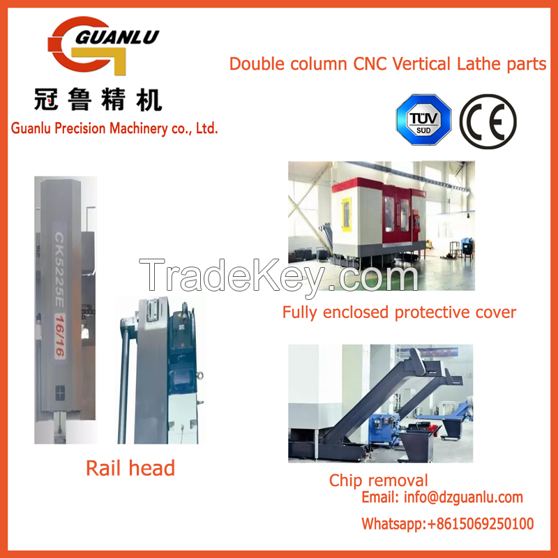 Heavy Duty Lathe Double Column Vertical CNC Machine