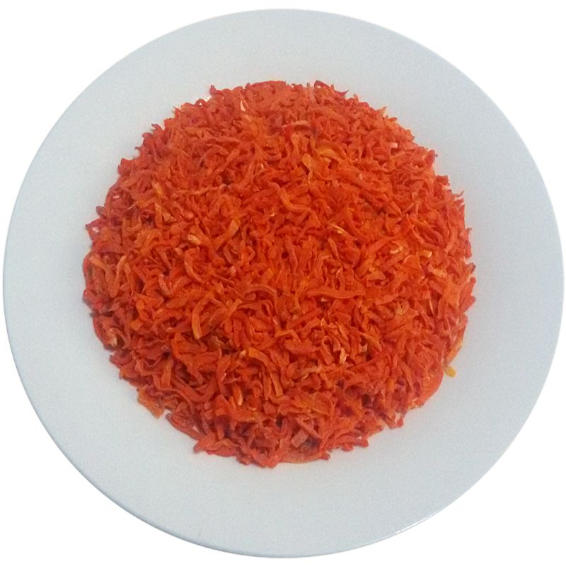 Dry carrot granules