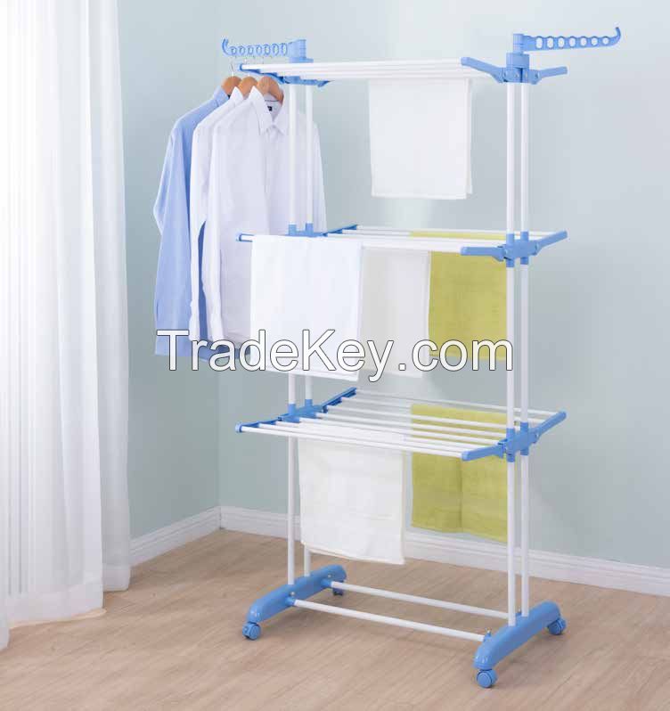 General Use Three Layer Clothes Rack