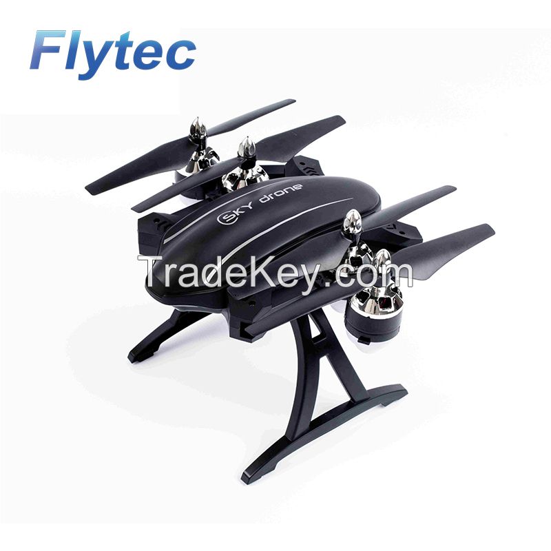 Flytec T22s Wifi Rc Drone 2.4g 4ch 6-axis Gyro Foldable Rc Quadcopter Uav Headless Mode 3d Flip One Key Return Led Light Dron