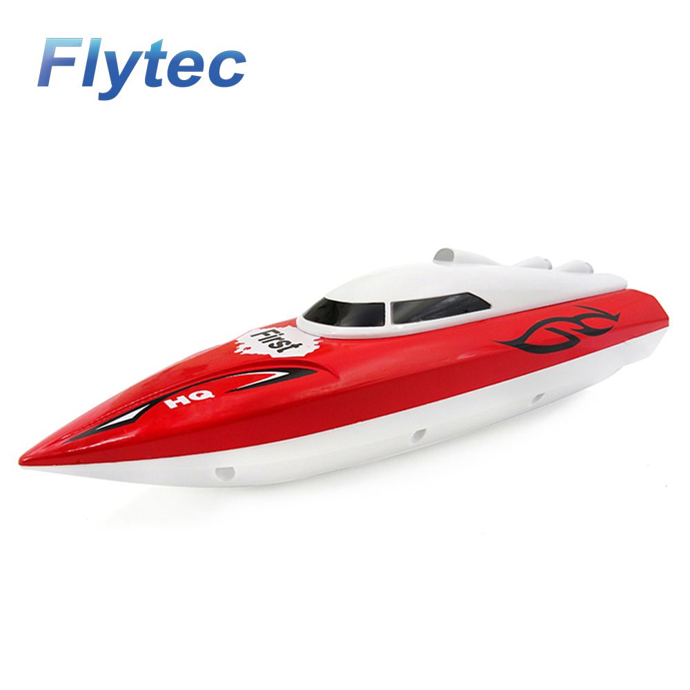 Flytec 2011-15A 10KM/H Remote Control Toy Red RC Boat