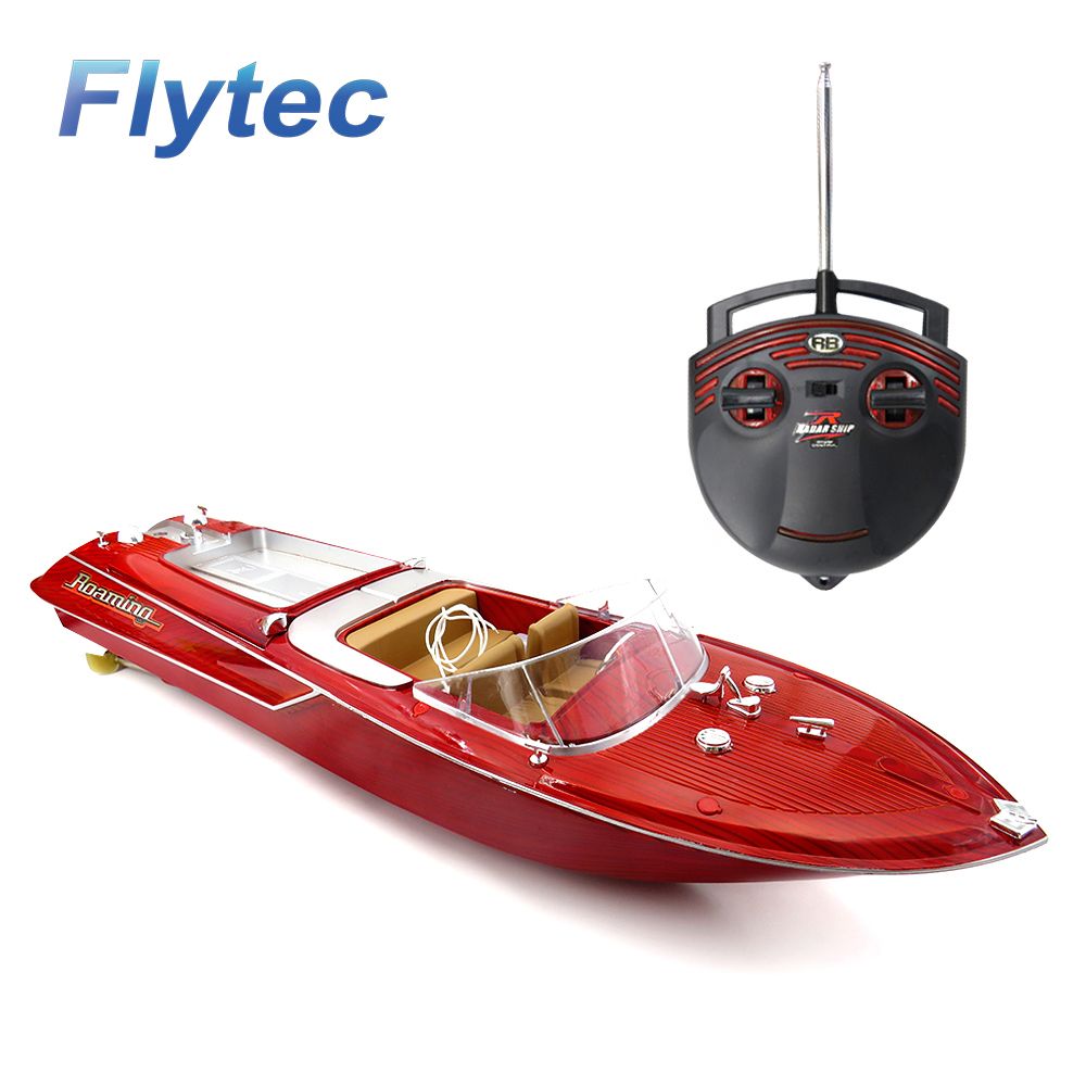Flytec HQ2011-1 20KM/H High Speed RC Boat Remote Control Toy Racing Speedboat