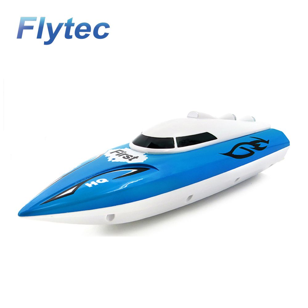 Flytec 2011-15A Blue RC Boat 10KM/H Radio Control Toy Ship Sailing Boat Toys