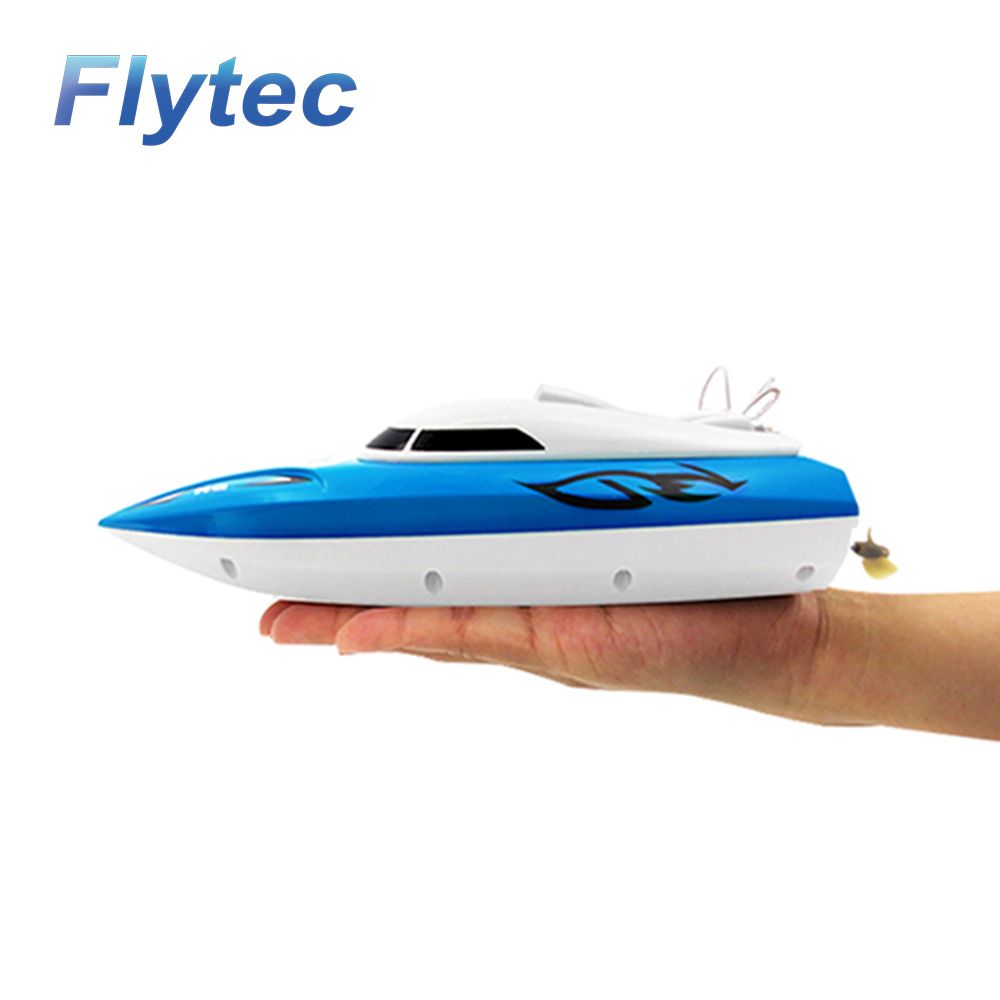 Flytec 2011-15A Blue RC Boat 10KM/H Radio Control Toy Ship Sailing Boat Toys