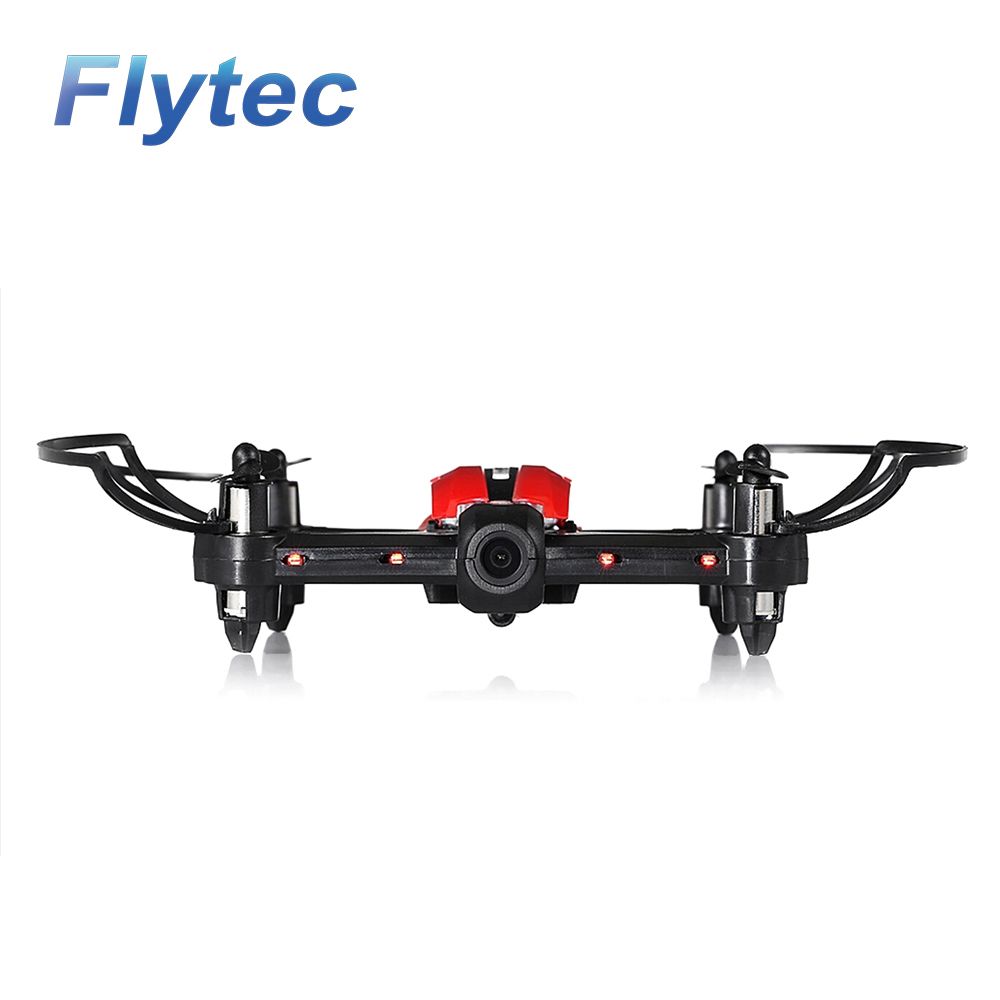 Flytec T18d Rc Quadcopter Mini Racing Drone 4ch 6 Axis Ufo With Wifi Fpv 720p Hd Camera Height Hold Mode Rtf Red