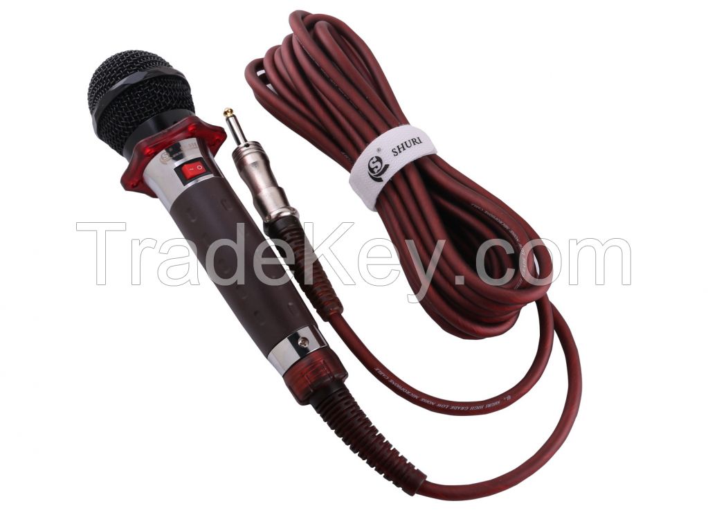 SR-958 handheld karaoke vocal microphone with stable quality and excellent sound