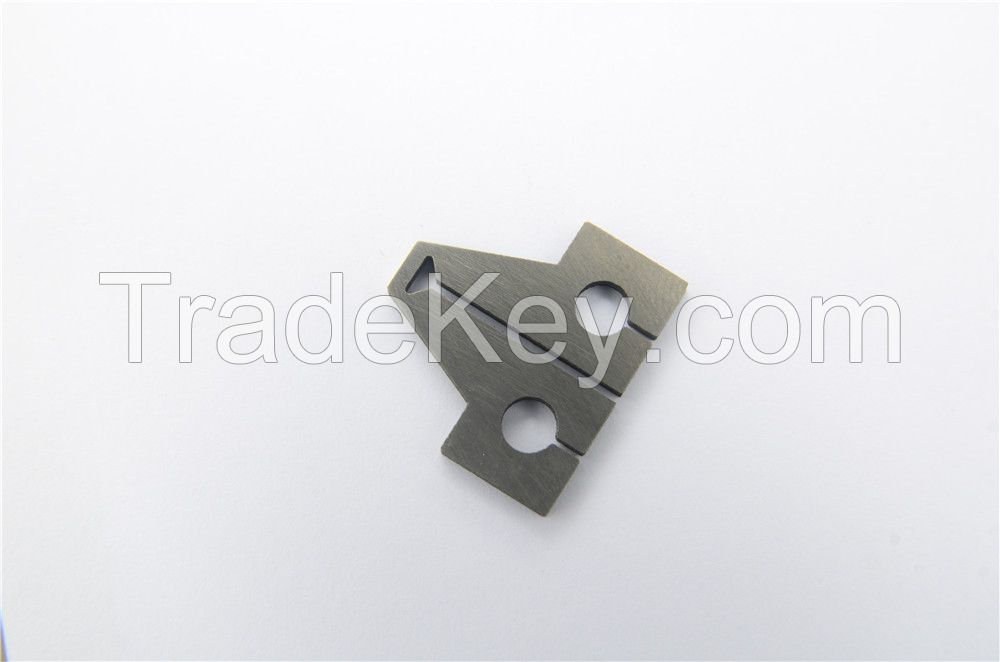 Chip inductor coil wedling heads