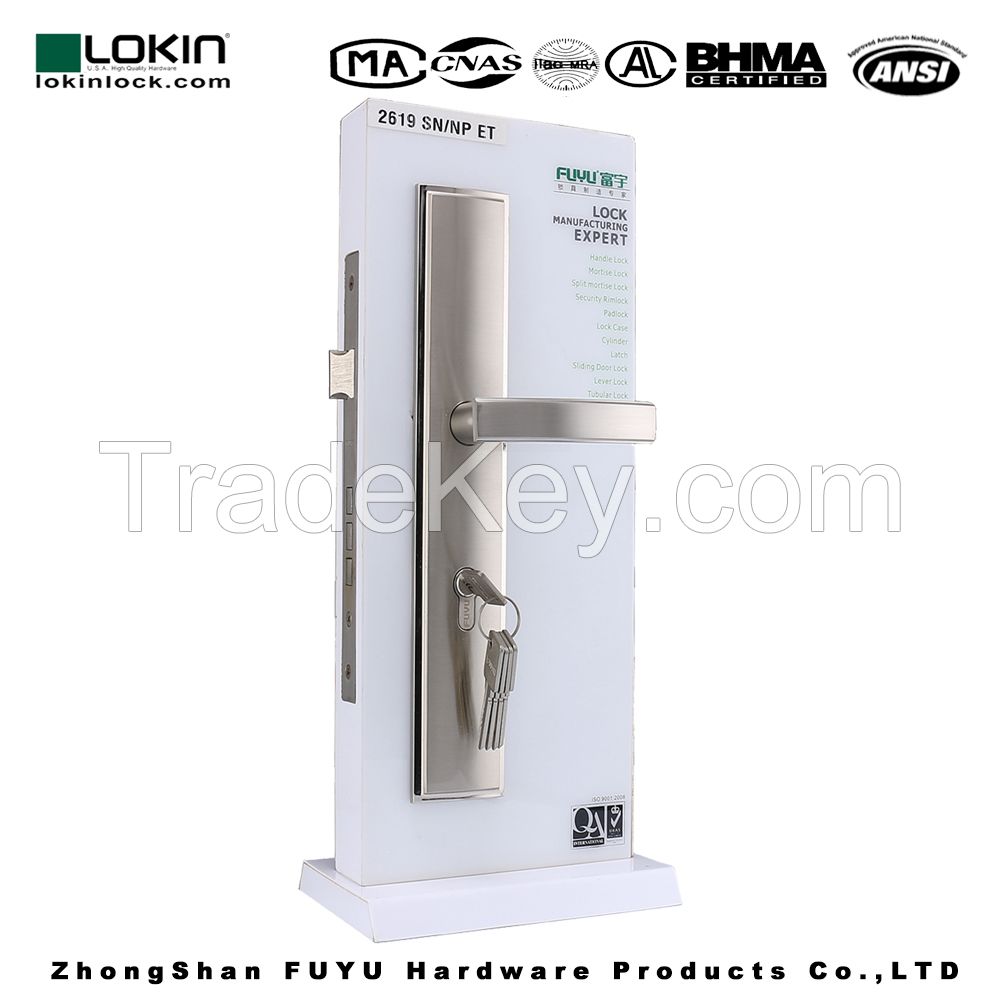 China Square bolt Mortise Locks