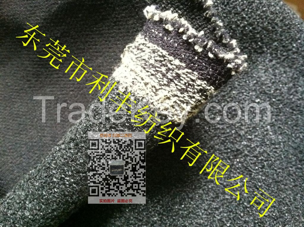 kevlar fabric  abrasion resitance fabric  cut resistance fabric anti slip fabric