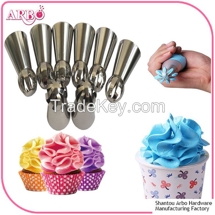 FDA LFGB certificated 52pcs Icing Piping Nozzles Pastry Tips Cake Cupcake Decorating Diy Tool Box Set