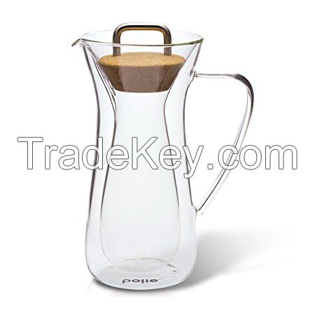 Double Wall Pour Over Coffee Maker