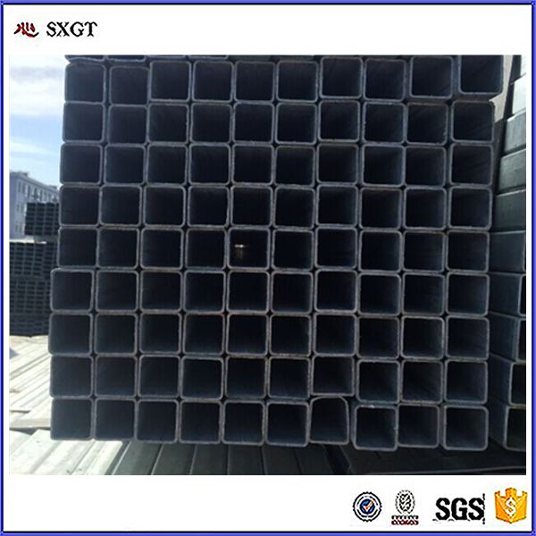 Rectangle hollow section black steel tube