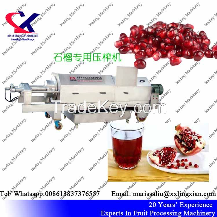 Industrial Pomegranate wine making Machine 2-3t/h pomegranate aril extractor pomegrante peeing machine