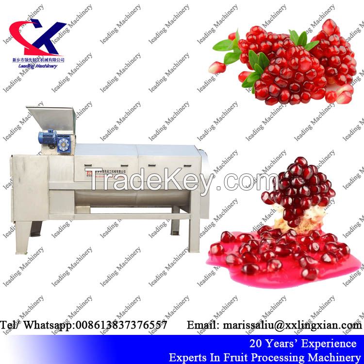 Industrial Pomegranate wine making Machine 2-3t/h pomegranate aril extractor pomegrante peeing machine