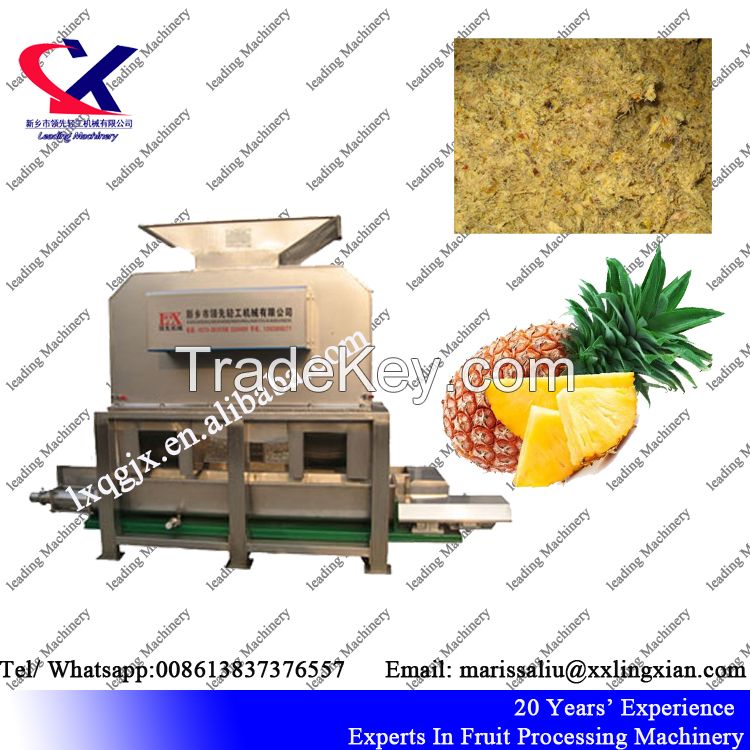 Industrial Fruit Peeling and Juicing Machine, citrus lemon pineapple processing plant used