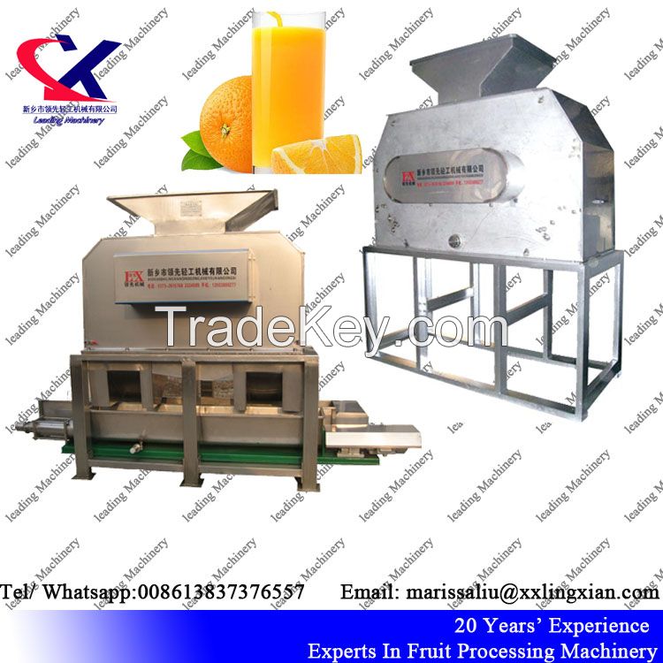 Industrial Passion fruit Juice Making Machine 2-3t/h passion fruit pulp extractor