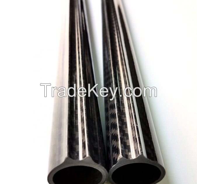 Round Carbon Fiber Spearfishing Barrels (31mm X 26mm X 1 Meter Length )