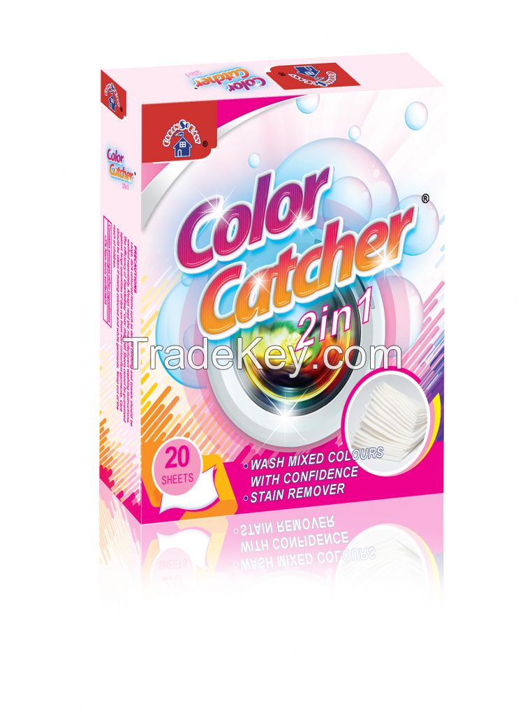 laundry color catcher