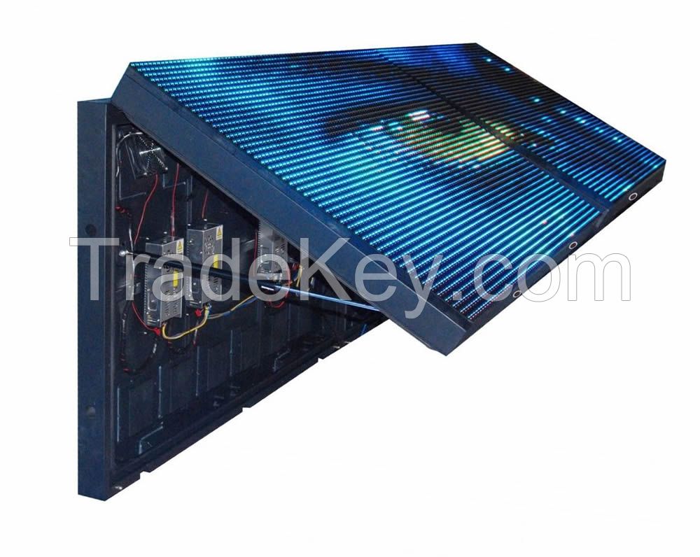 Outdoor P10 Front Maintenance LED Display Front Opening Cabinet Screen