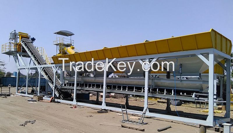 mini mobile concrete batching plant