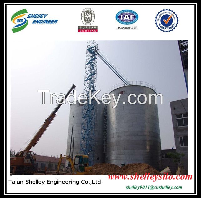 China Large Concrete Flat Silo For Grain Storage