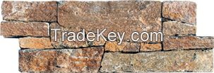 Rusty Stone Decorative Wall Veneer Quartz Material