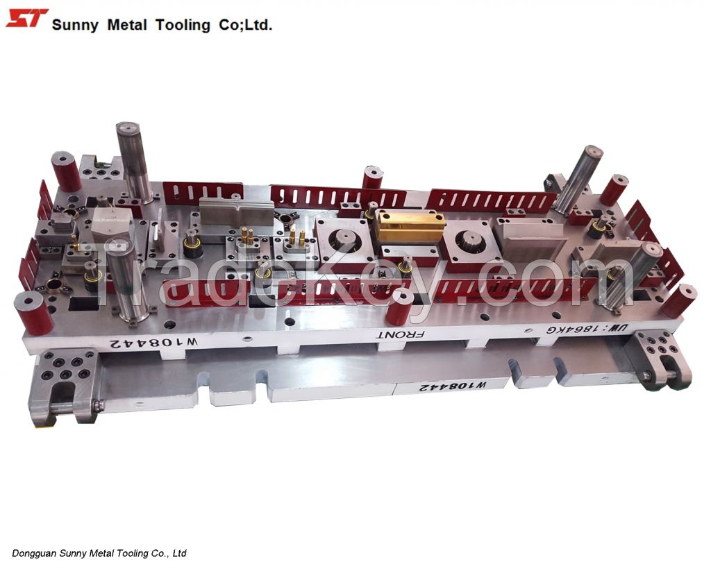 Stainless Steel Automotive Metal Stamping Parts Progressive Stamping Tool Die Mould-15073