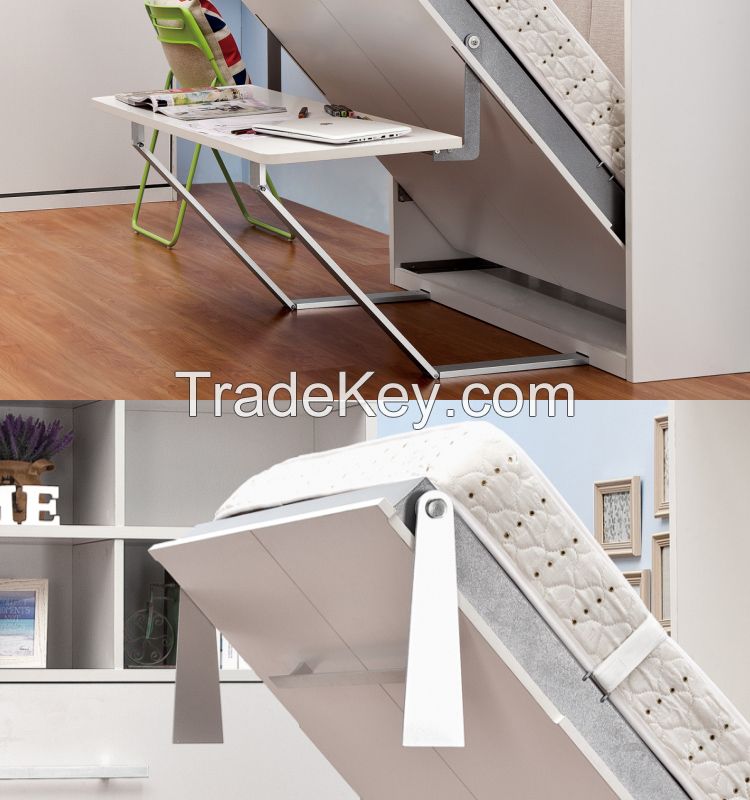 Space saving Murphy bed, wall bed, folding wall bed