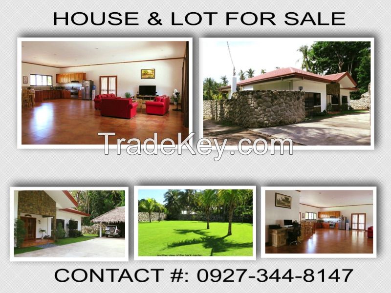 Executive house and lot for sale