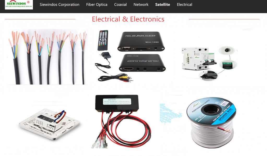 Siewindos Solar Cable for Solar Led Lighting