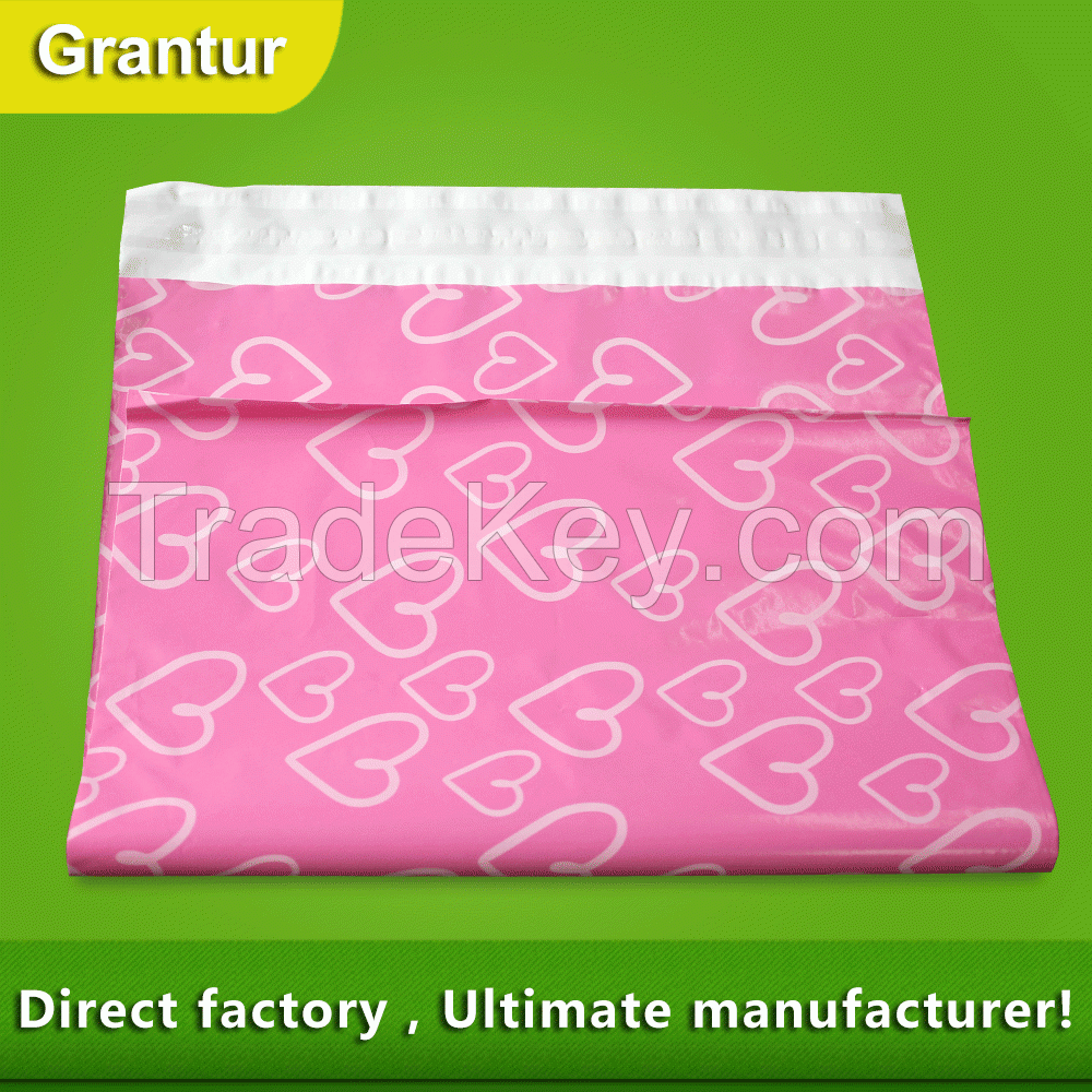 Custom full printed poly mailer bag factory wholesale plastic courier bags