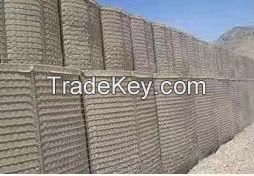 galvanized welded gabion hesco bastion for military in China