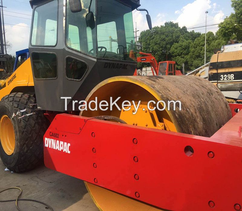 Used CA602D Dynapac Single Drum Vibratory Road Rollers for Sale