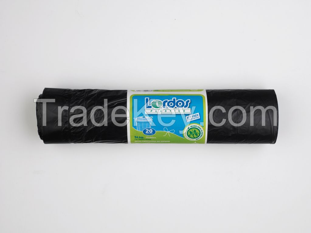 Garbage Bag (Wave Top - Star Sealed LD) 120ltr.