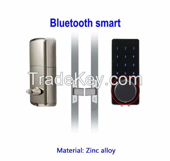 Mobile Bluetooth Locks Deadbolt Keyless Entrance Smart Electronic Digital Door Lock With Key Remote Keypad For home Office hotels 