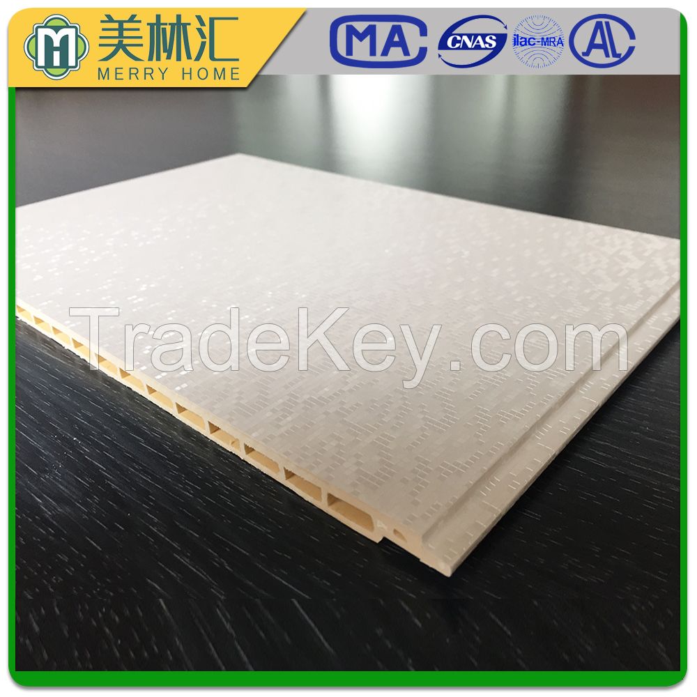 Durable and high strength PVC cladding for wall and ceiling decoration