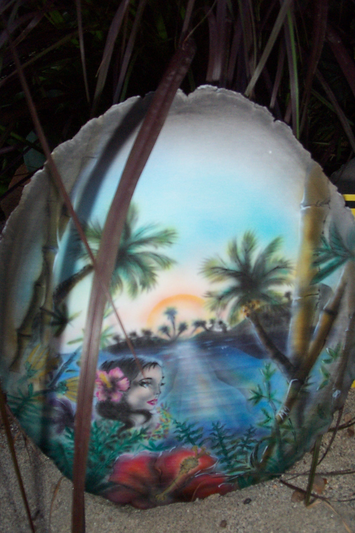 custom airbrushed wood plaques