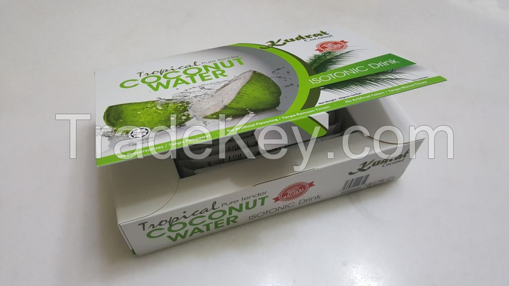 Tropical pure tender coconut water