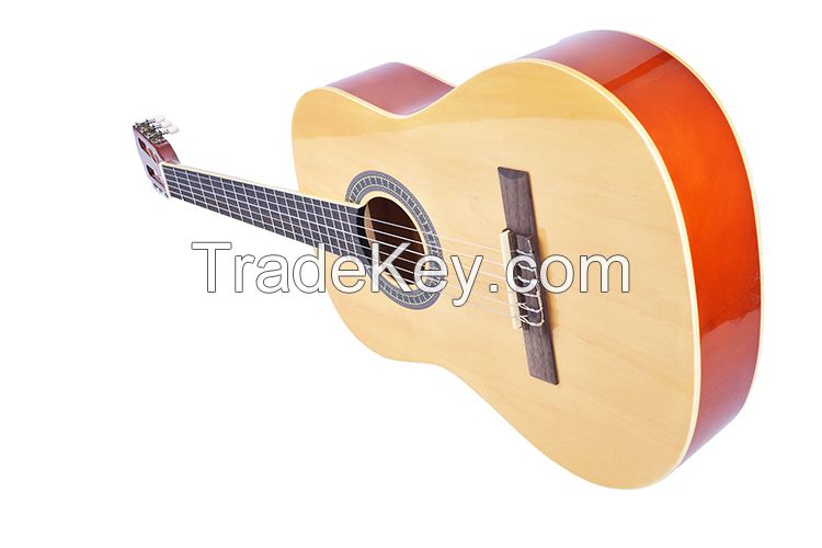 4/4 size 39inch China wholesale guitar classical for student