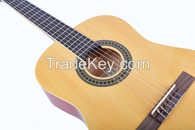 4/4 size 39inch China wholesale guitar classical for student