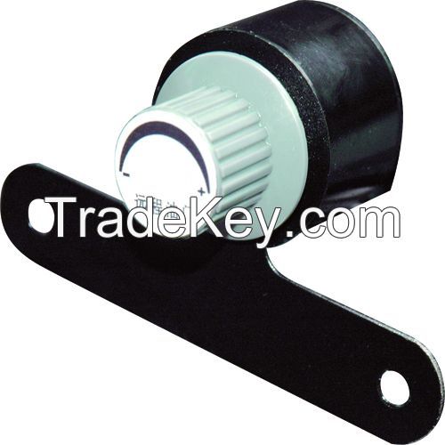 Rotary electronic remote throttle