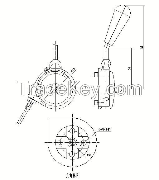 Hand Throttle Cable Controller