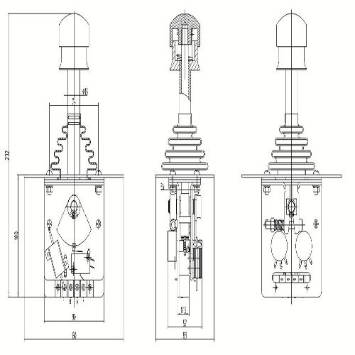 electronic control walking handle