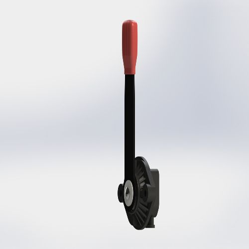 electronic remote throttle with handle