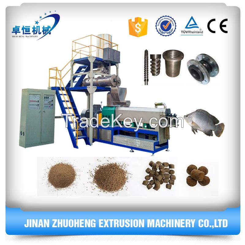 Factory Supply Floating/ Sinking Fish Feed Machinery