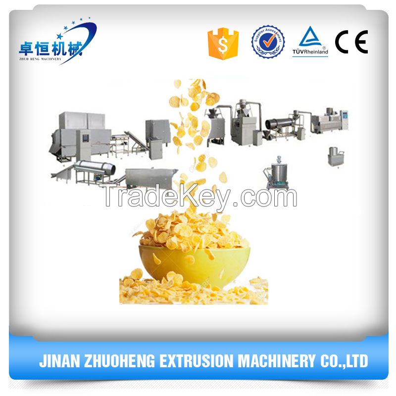 Breakfast cereal corn flakes maker/ equipment