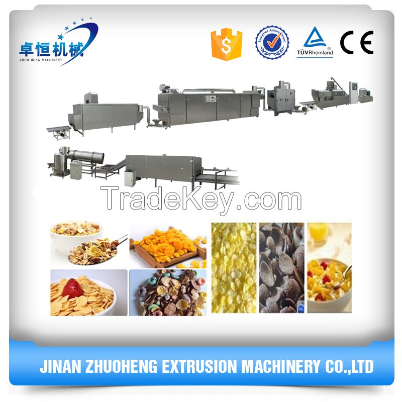 Popular hot selling corn flakes processing machine line