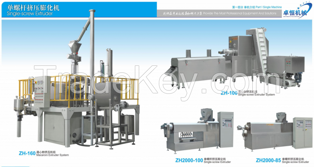 Factory supply short pasta processing  line