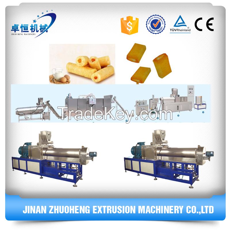 Hot Sale Extruded Core Filling Snacks Food Processing Machine