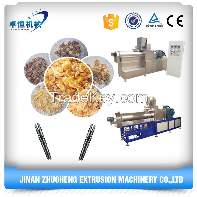 Full automatic breakfast cereals Corn Flakes Machinery